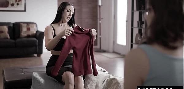  PURE TABOO Angela White Guides Her Shy Client Through An Intense Double-Facial Bukakke